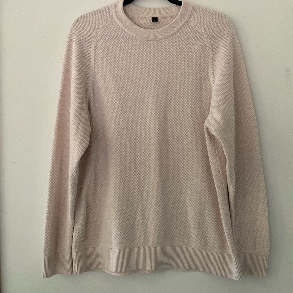 Lululemon Textured Knit Crewneck Sweater